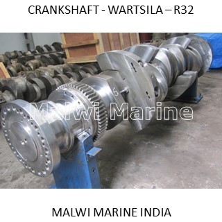 Crankshaft-Wartsila-4R32-6R32-6L32-8R32-8L32-9R32-9L32 Supplier India