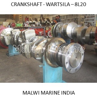 Crankshaft-Wartsila-4L20-W4L20C-6L20-W6L20C-8L20-8L20C-9L20-9L20C Supplier India