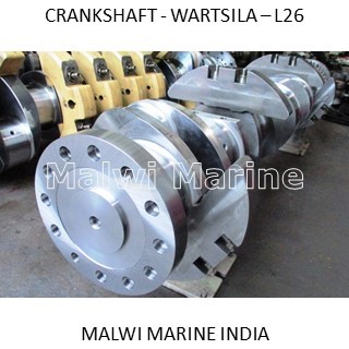 Crankshaft Wartsila-6L26-6L26A-8L26-9L26
