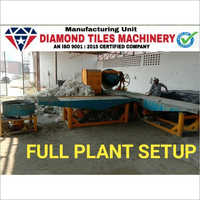 Blue Interlocking Concrete Block Making Machine