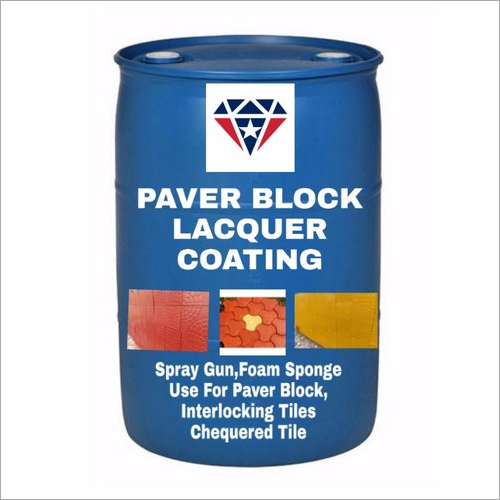 Paver Block Lacquer Coating