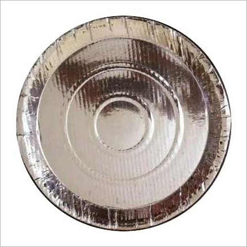 Disposable Round Silver Paper Thali