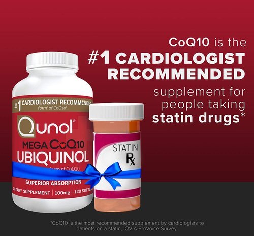 Qunol Mega Coq10 100 Mg 120 Softgels Efficacy: Promote Healthy & Growth