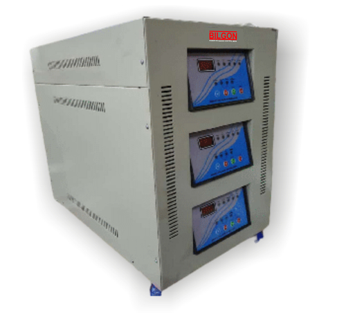 10 Kva Three Phase Oil Cooled Servo Voltage Stabilizer Output Voltage: 220+/-1% Volt (V)