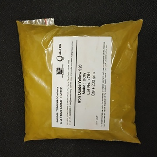 Synthetic Iron Oxide Yellow 920 By Bansal Trading Company