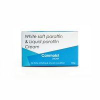 Canmoist Moisturizing White Soft Paraffin and Liquid Paraffin Cream