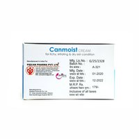 Canmoist Moisturizing White Soft Paraffin and Liquid Paraffin Cream