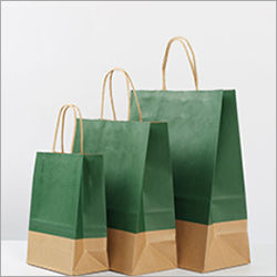 Paperboard Plain Paper Rope Bag