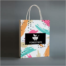 Regular Paper Printed Handled Bag