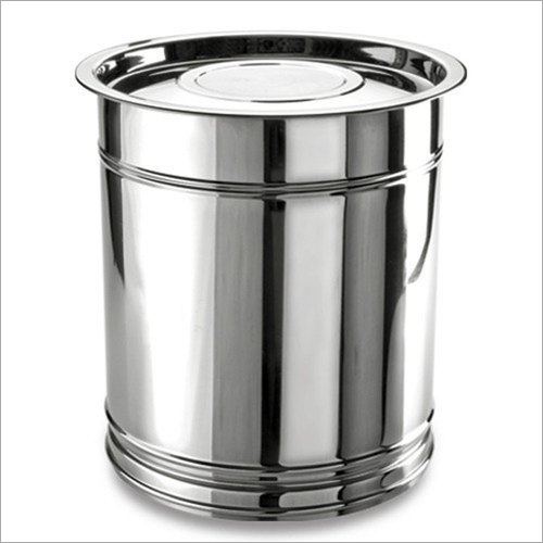 Stainless Steel Kitchen Pawali Drum