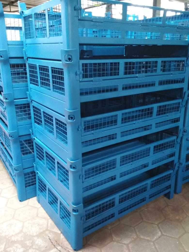 MS Pallets, Cage Pallets, MS stackable bins & Tote Boxes