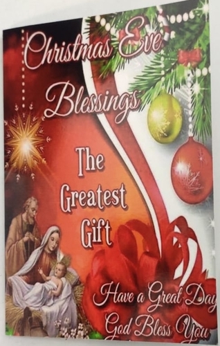 Merry Christmas Musical Singing Audio Greeting Card, Musical Record Able Customized