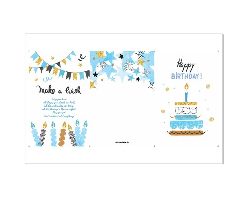 Happy Birthday Musical Singing Voice Greeting Card for Mother, Father, Sister, Brother, Friends