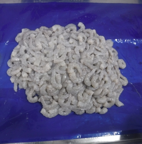 FROZEN Shrimps - Frozen Vannamei PDTon & PD, Net WT Net CT, 30% Glaze, Skinless Body Pieces, 1-Year Shelf Life, Variety: Other