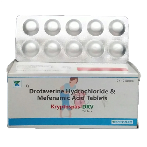 Drotaverine Hydrochloride and Mefenamic Acid Tablets
