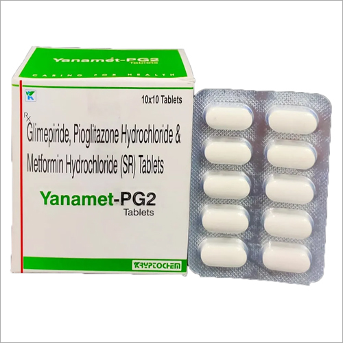 Glimepiride Pioglitazone Hydrochloride and Metformin Hydrochloride Tablets