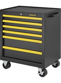 Stanley-6 drawer roller cabinet