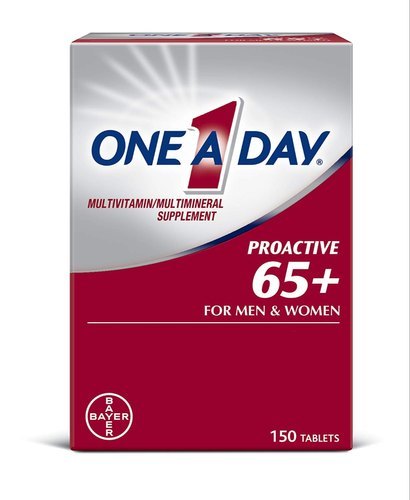 One-A-Day Proactive 65+ Multivitamin - 150 Tablets Efficacy: Promote Healthy & Growth