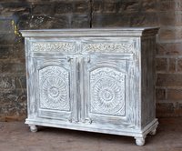 Carved door sideboard
