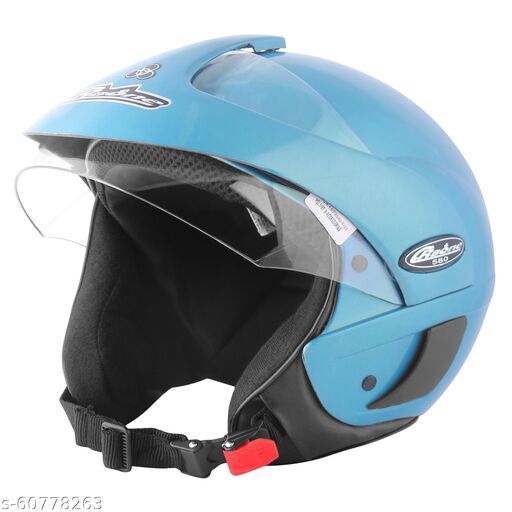 Half Face Helmet - Color: Black
