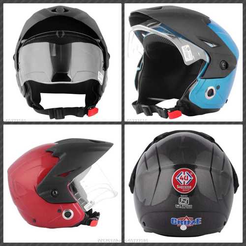 Cruze Grip Open Face Bike Helmet