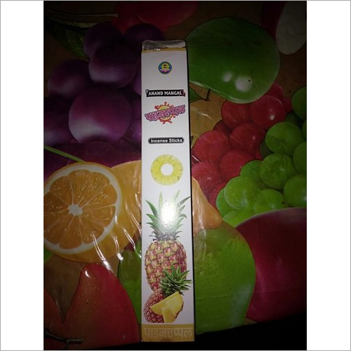 Pineapple Fragrance Incense Sticks - Bamboo 9 Inch | Eco-Friendly Aromatic & Religious Use