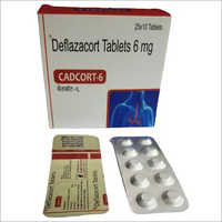 Deflazacort Tablets - 6 Mg Strength , Oral Dosage In Blister Pack For Room Temperature Storage