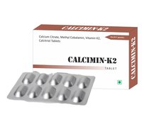 Calcium Citrate, Methyl Cobalamin, Vitamin k2, Calcitriol Tablets