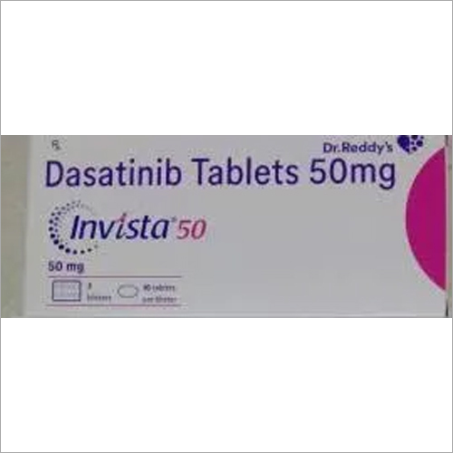 50mg Dasatinib Tablets - 30 Tablets Per Box | For Treatment of Chronic Myeloid Leukemia (CML) & Acute Lymphoblastic Leukemia (ALL)