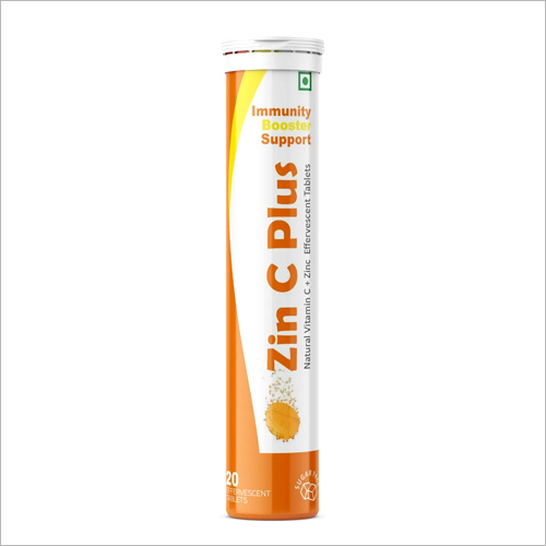 Natural Vitamin C Zinc Effervescent Tablets