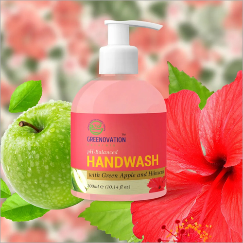 300 ml Green Apple and Hisiscas Fragrance Hand wash