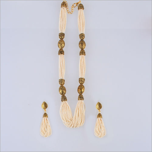 WST289 Beads Antique Necklace Set