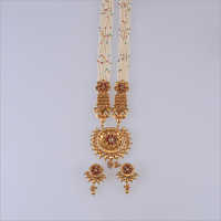 WST1841R Beads Antique Necklace Set