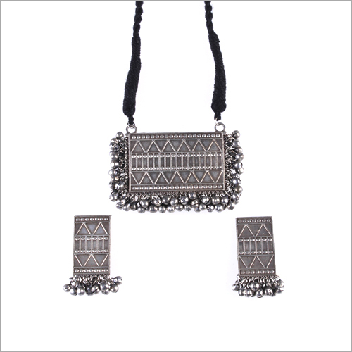 Ladies Fancy Oxidised Necklace Set By DESAI JEWELLERS PVT LTD