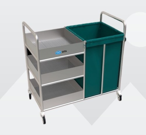 1065 Laundry Trolley For Hospitals By ASHAPURA DISTRIBUTORS