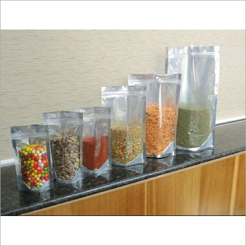 Plastic Packaging Standy Pouch With Zipper Pouch