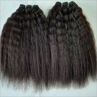 Mongolian Kinky Straight Human Hair