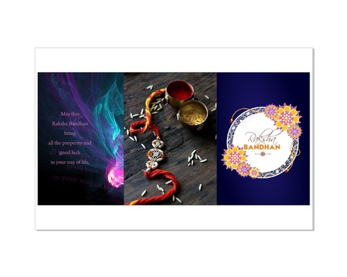 Happy Raksha Bandhan Musical Singing Voice Greeting Card