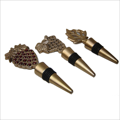 Bottle Stoppers In Brass Finish By SIDRA EXPORTS