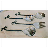 Cutlery 2 Servers2 Double Hook 4pcs Set