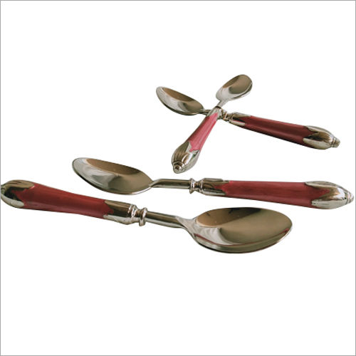 Faltware Pink Dinner Spoon S-4 Pcs