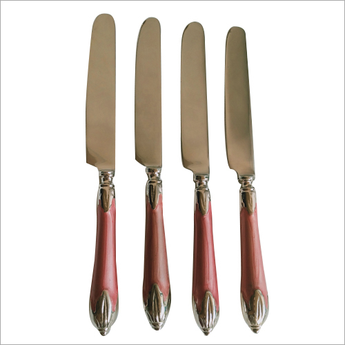 Faltware Pink Dinner Knives S-4 Pcs