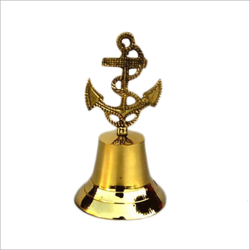 7 Inch Brass Anchor Bell