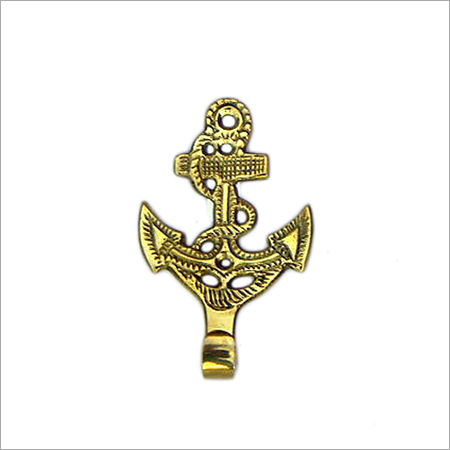 4 Inch Solid Brass Anchor Key Holder