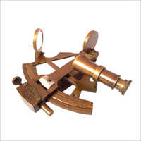 Antique Brass Nautical Sextant