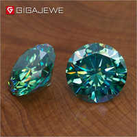 Green Color Moissanite Diamond
