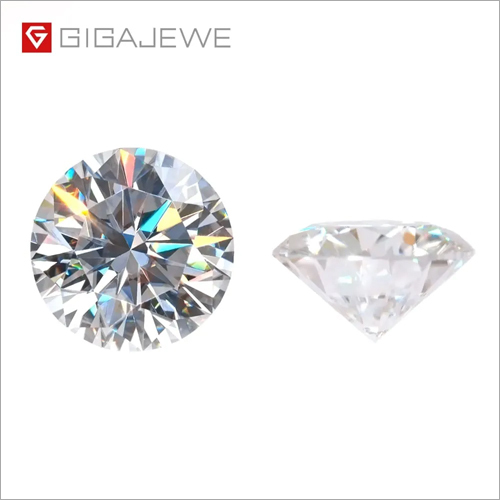 Crystal Round Moissanite Diamond