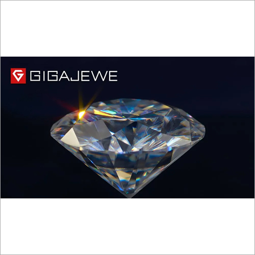 Crystal Round Moissanite Diamond
