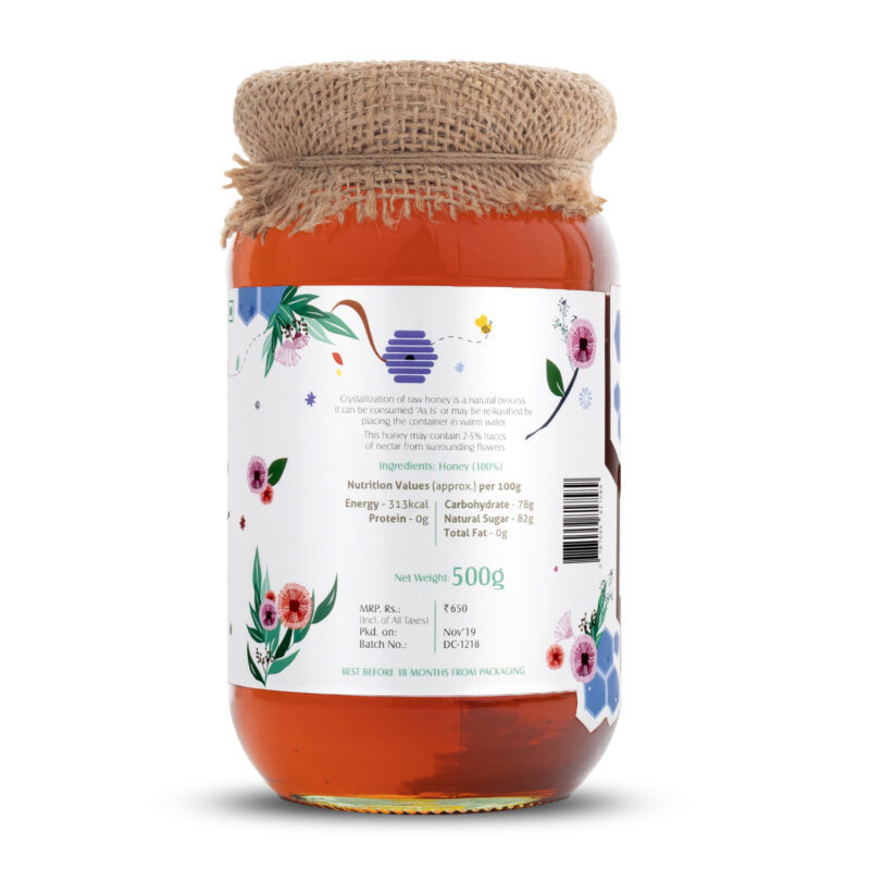 Natural Eucalyptus Honey - 500gram