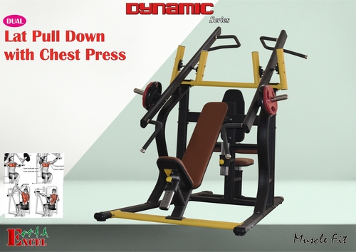Lat Pull Down With Chest Press
